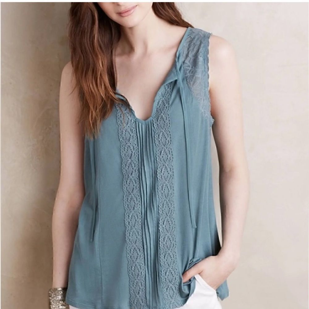 NEW Anthropologie Meadow Rue Sleeveless Top.